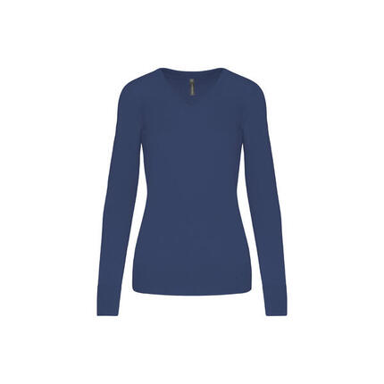 Pull col V femme Kariban