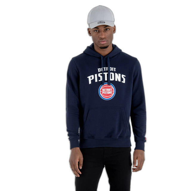 NEW ERA Felpa con cappuccio Detroit Pistons NBA