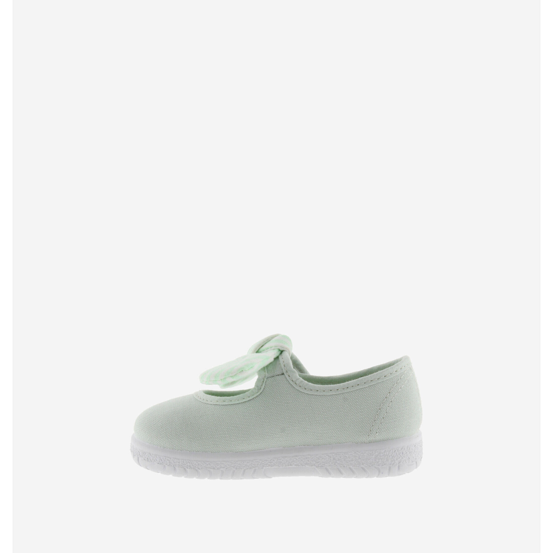 Scarpe da ginnastica per bambina con sciarpa a righe Victoria 3/5