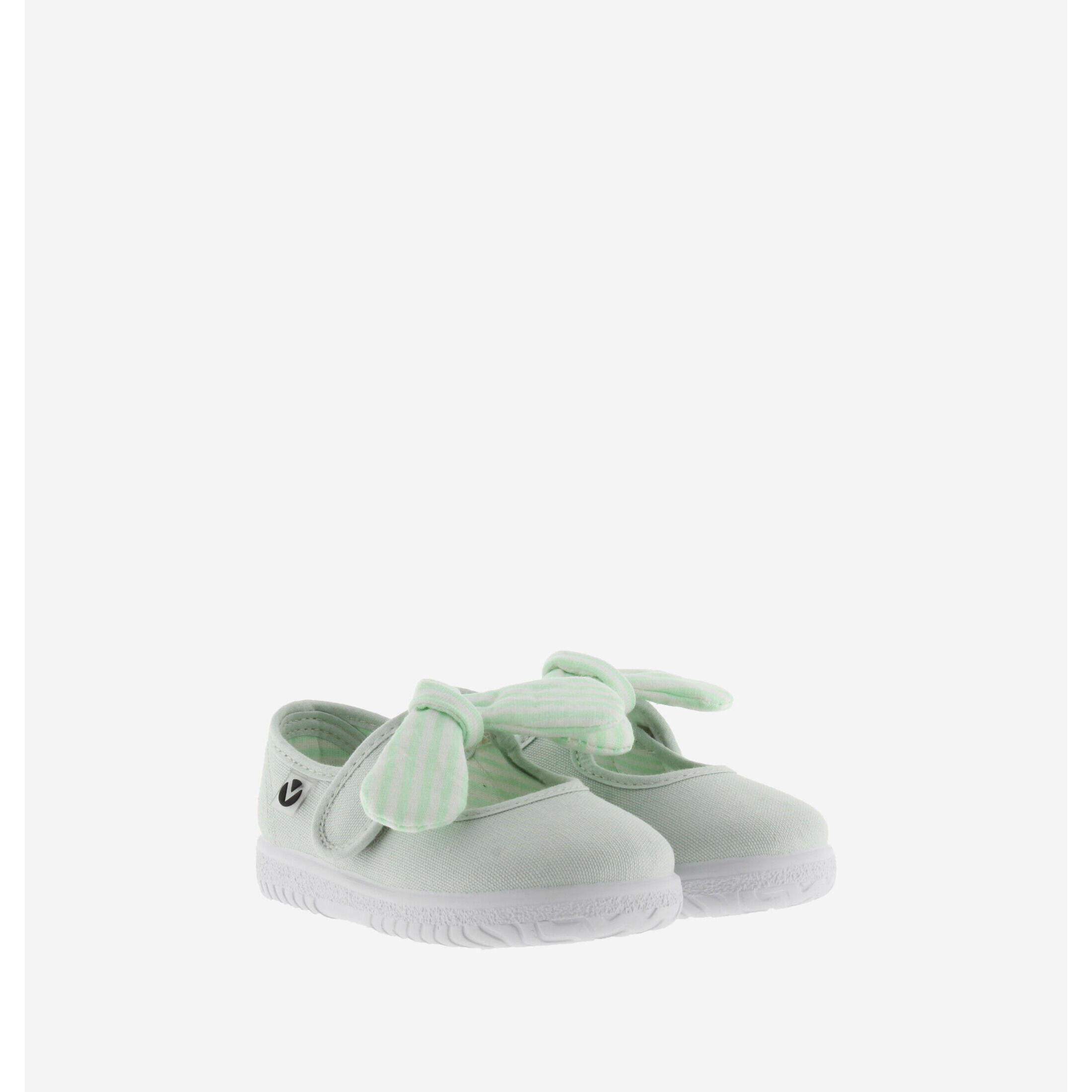 Scarpe da ginnastica per bambina con sciarpa a righe Victoria 2/5