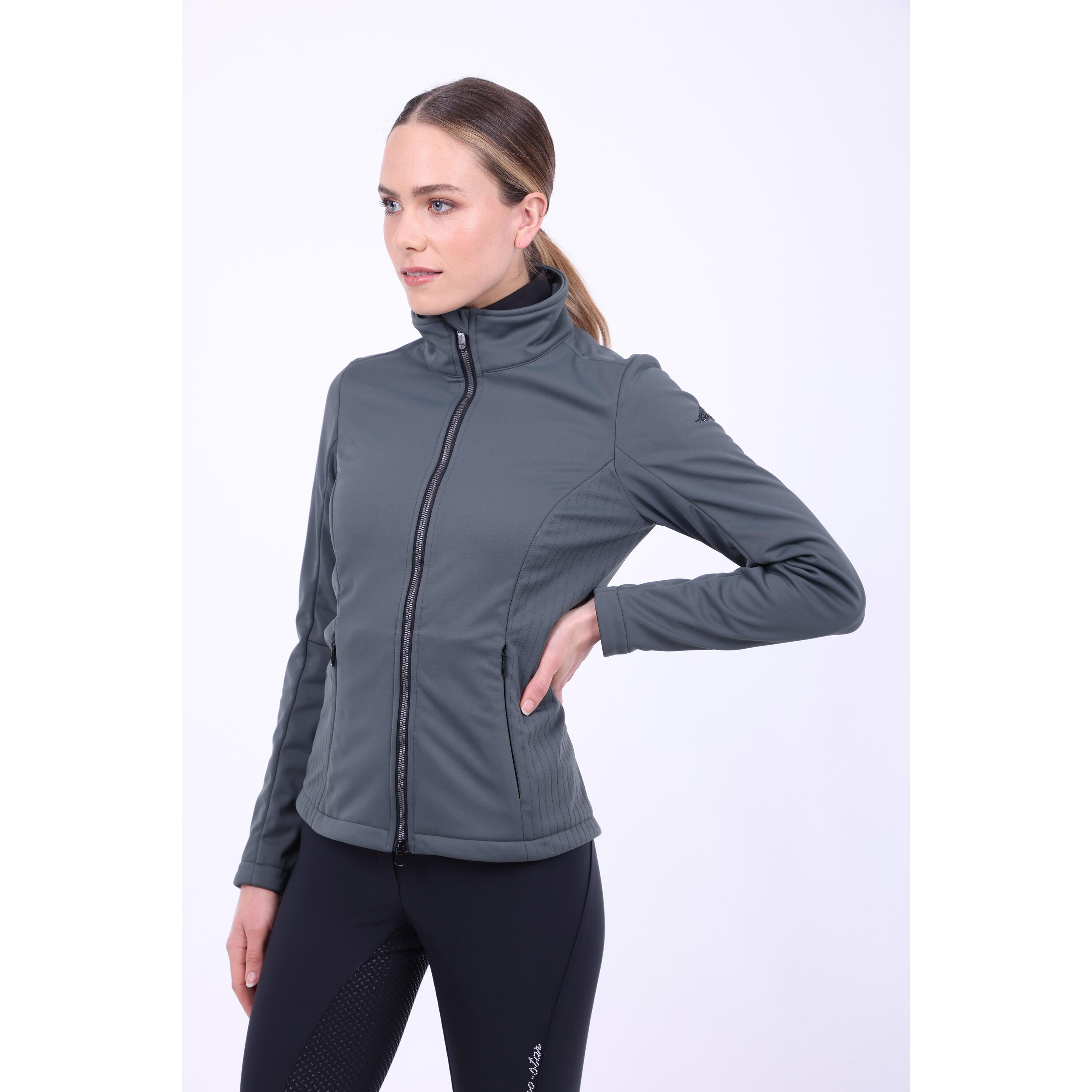 Veste équitation full zip femme Euro-Star Tech Fiorenza 2/4