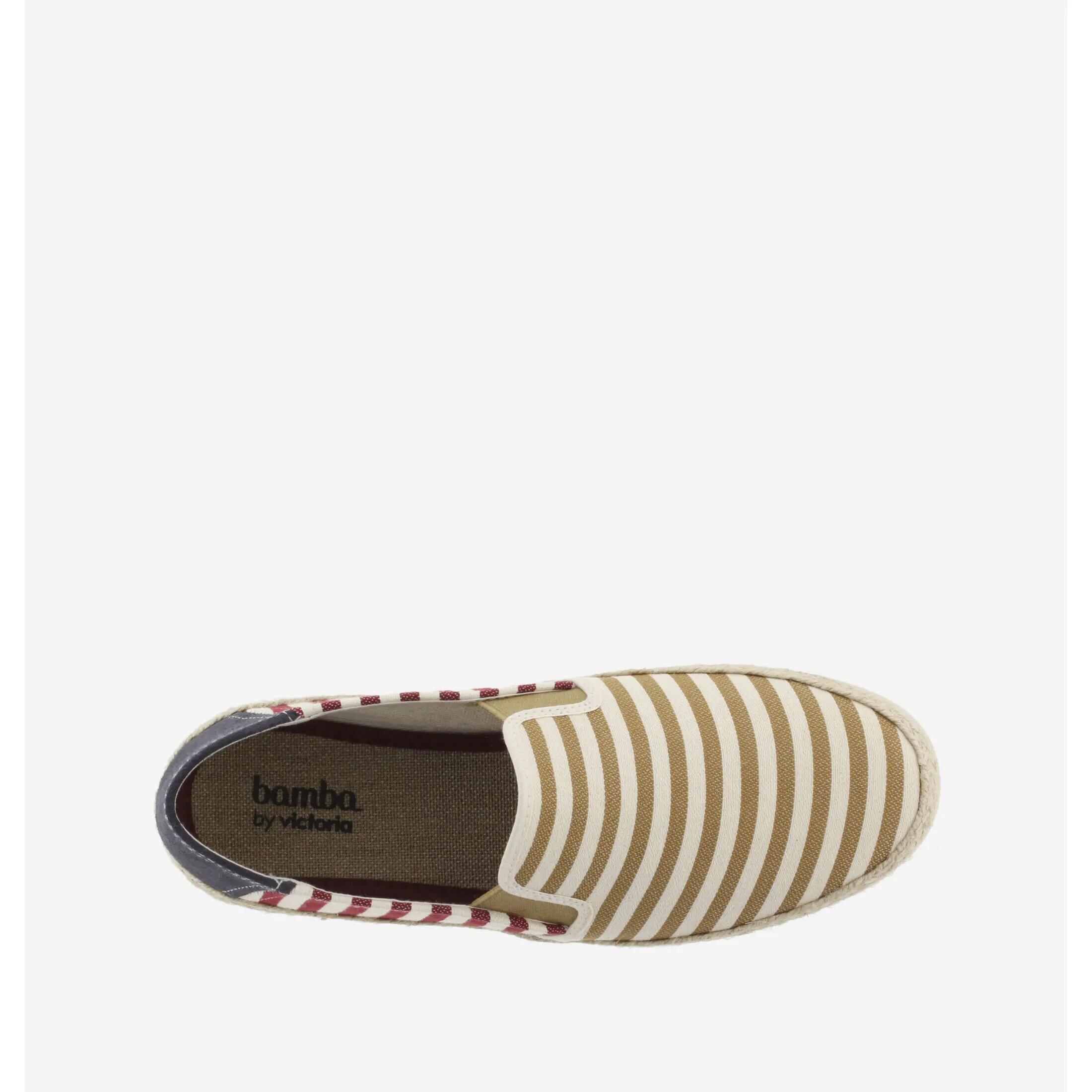Espadrilles Victoria Andre Elasticos Rayas Combinadas 4/4
