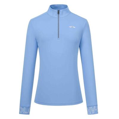Technisches Longsleeve-Polo für Damen im Reitsport HV Polo Tess