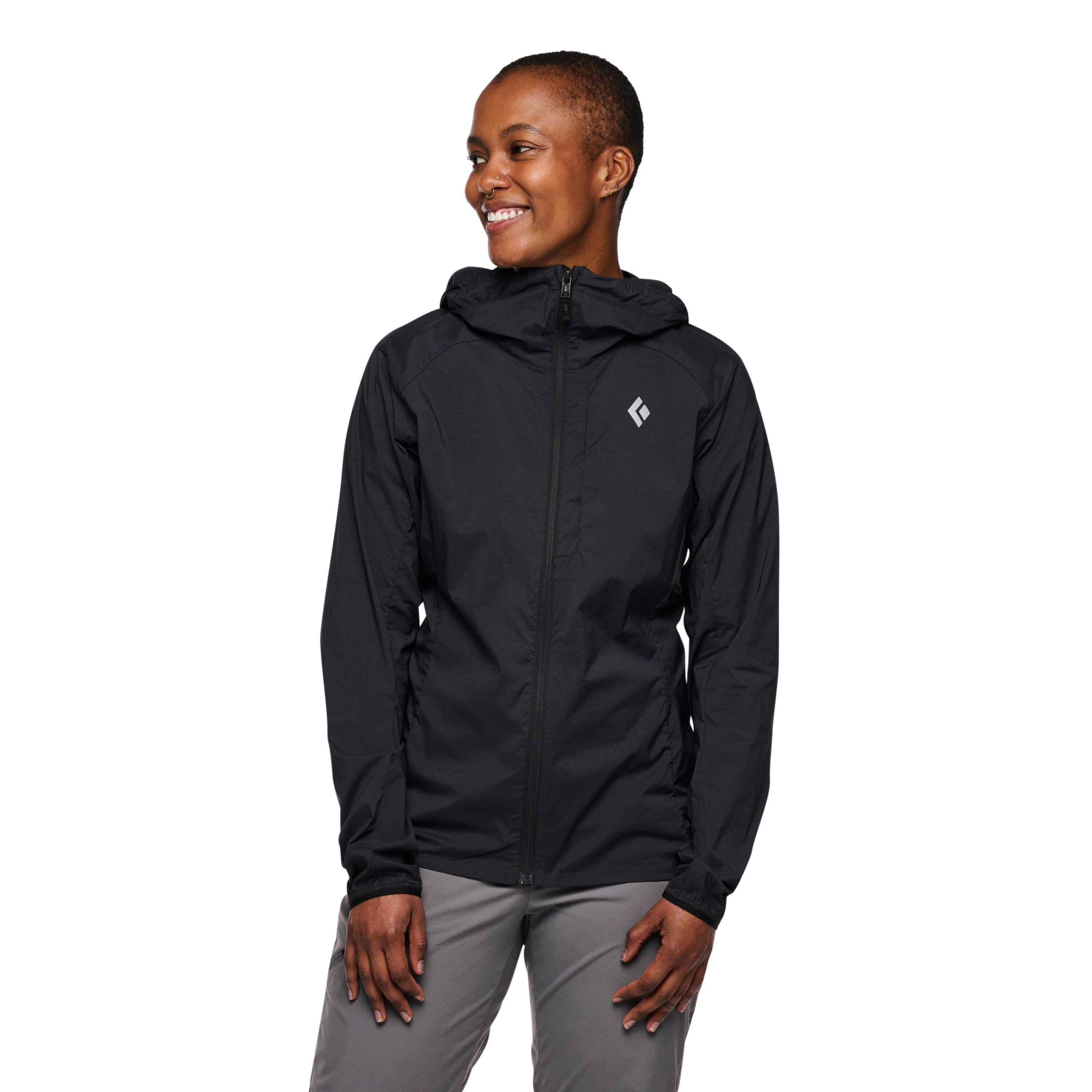 Sweatshirt à capuche femme Black Diamond Alpine Start 2/3