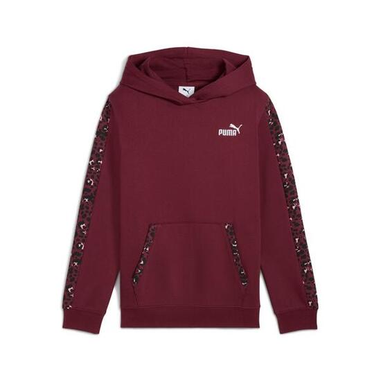 Felpa con cappuccio con grafica animalier Essentials per ragazze PUMA