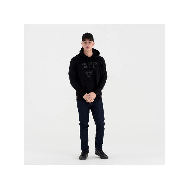 NEW ERA Felpa con cappuccio Chicago Bulls NBA