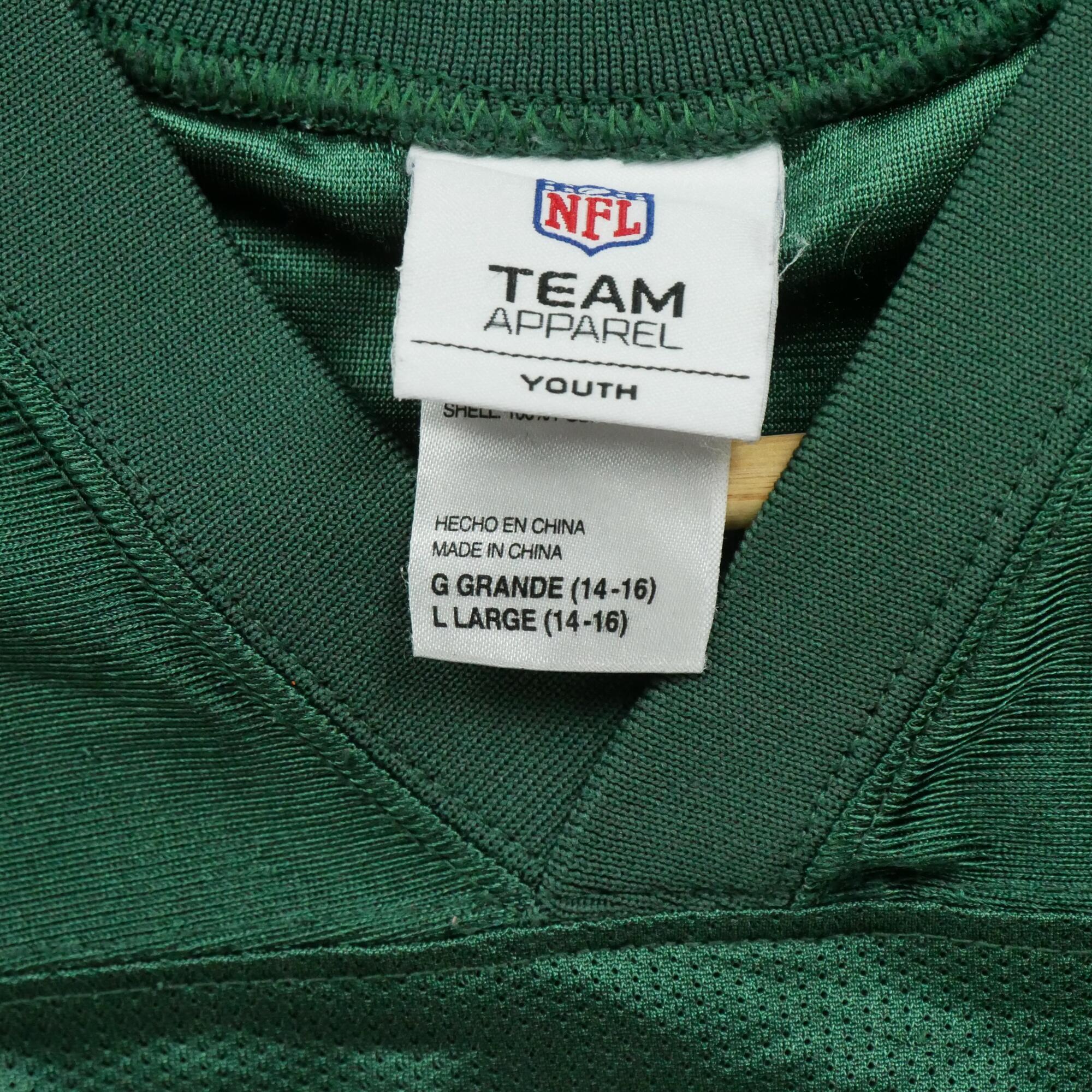 Seconda Mano - Maglia verde dei Green Bay Packers della NFL - Stato buono 6/6