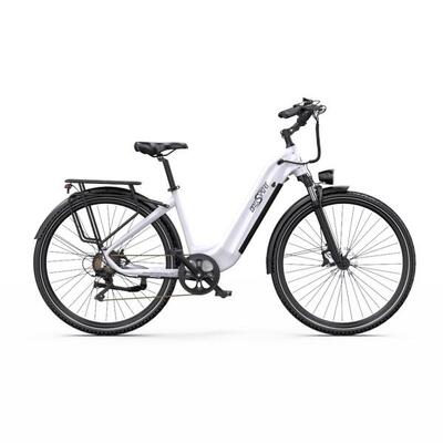 ONESPORT Bici Elettrica OT05 PRO - Batteria Motore 250W 36V22. 5AH - Bianco
