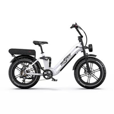 ONESPORT Bici Elettrica OT08 PRO - Batteria Motore 500W 48V18AH*2 - Grigio