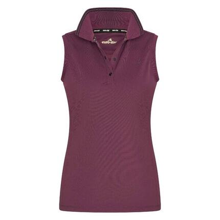 Ärmelloses Reitpolo für Damen Euro-Star Carmella