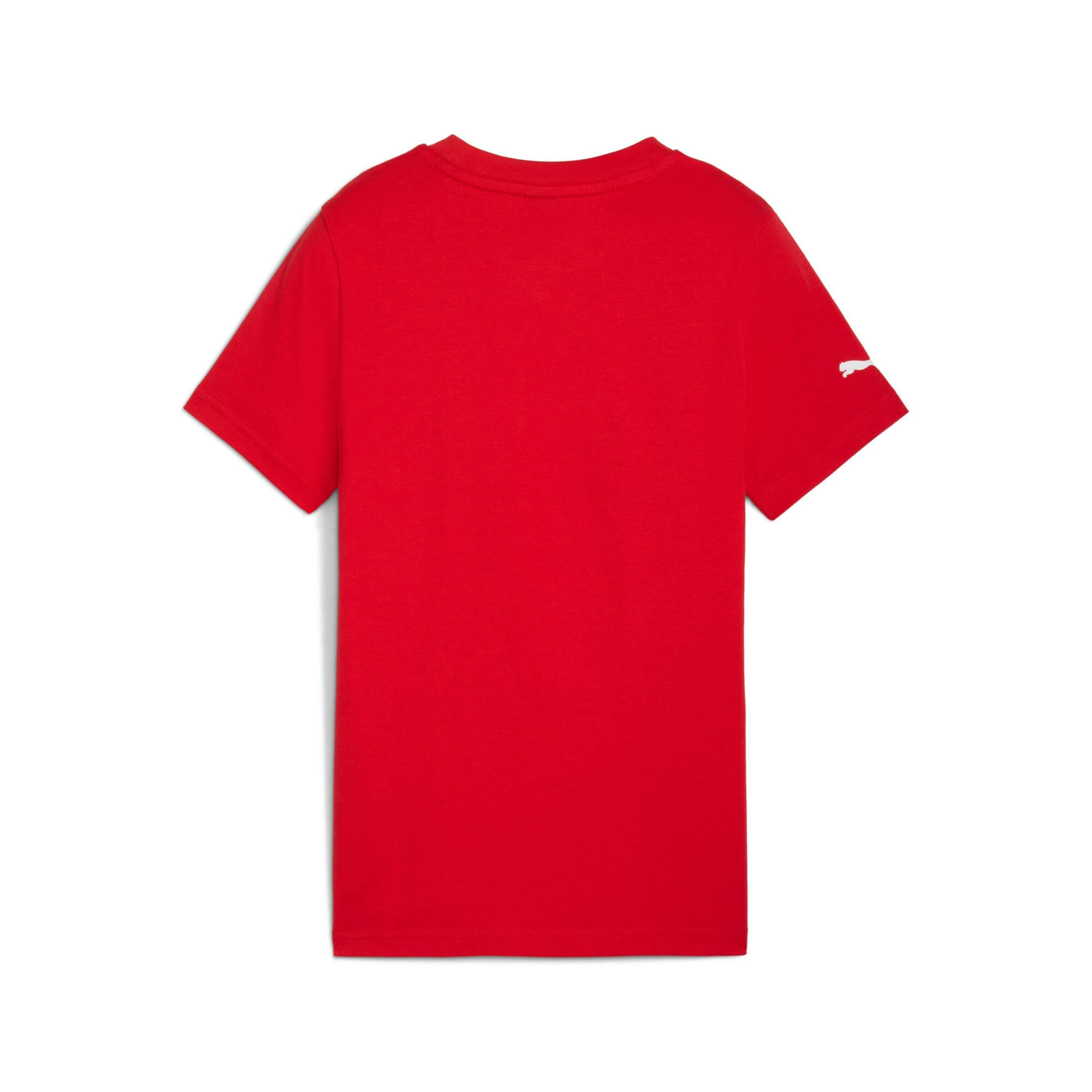 T-shirt de criança Puma Ferrari Colored Big Shield 2/5