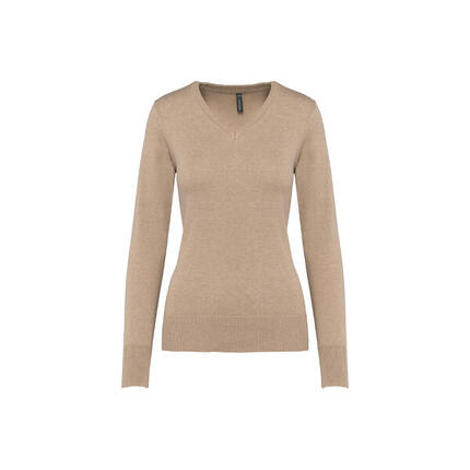 Pull col V femme Kariban
