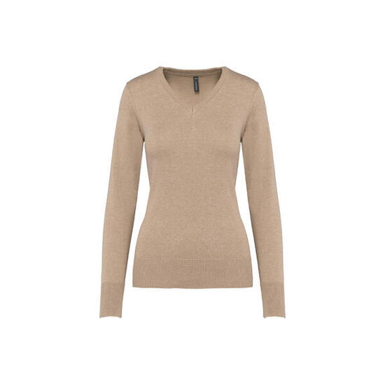 Pull col V femme Kariban