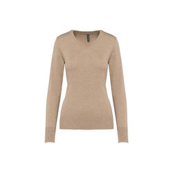 Pull col V femme Kariban