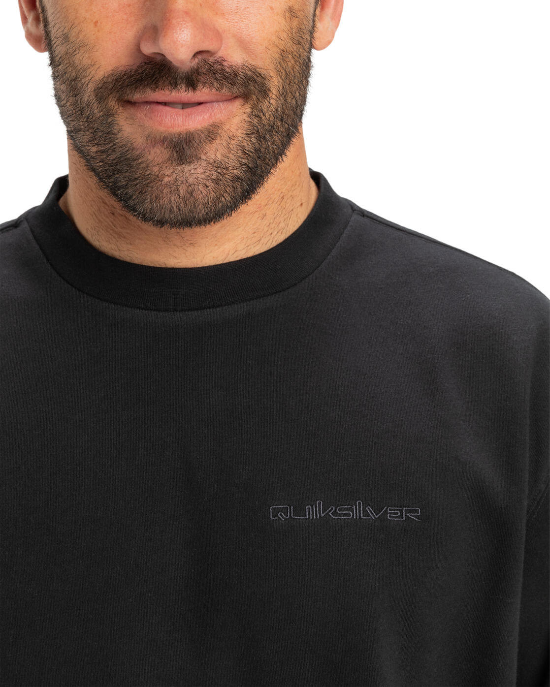 Sweat à col rond SALT WATER Noir Homme 4/4