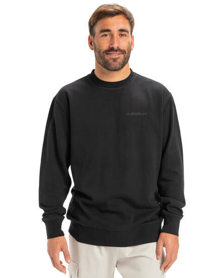 Sweatshirt mit Rundhalsausschnitt SALT WATER Schwarz Herren