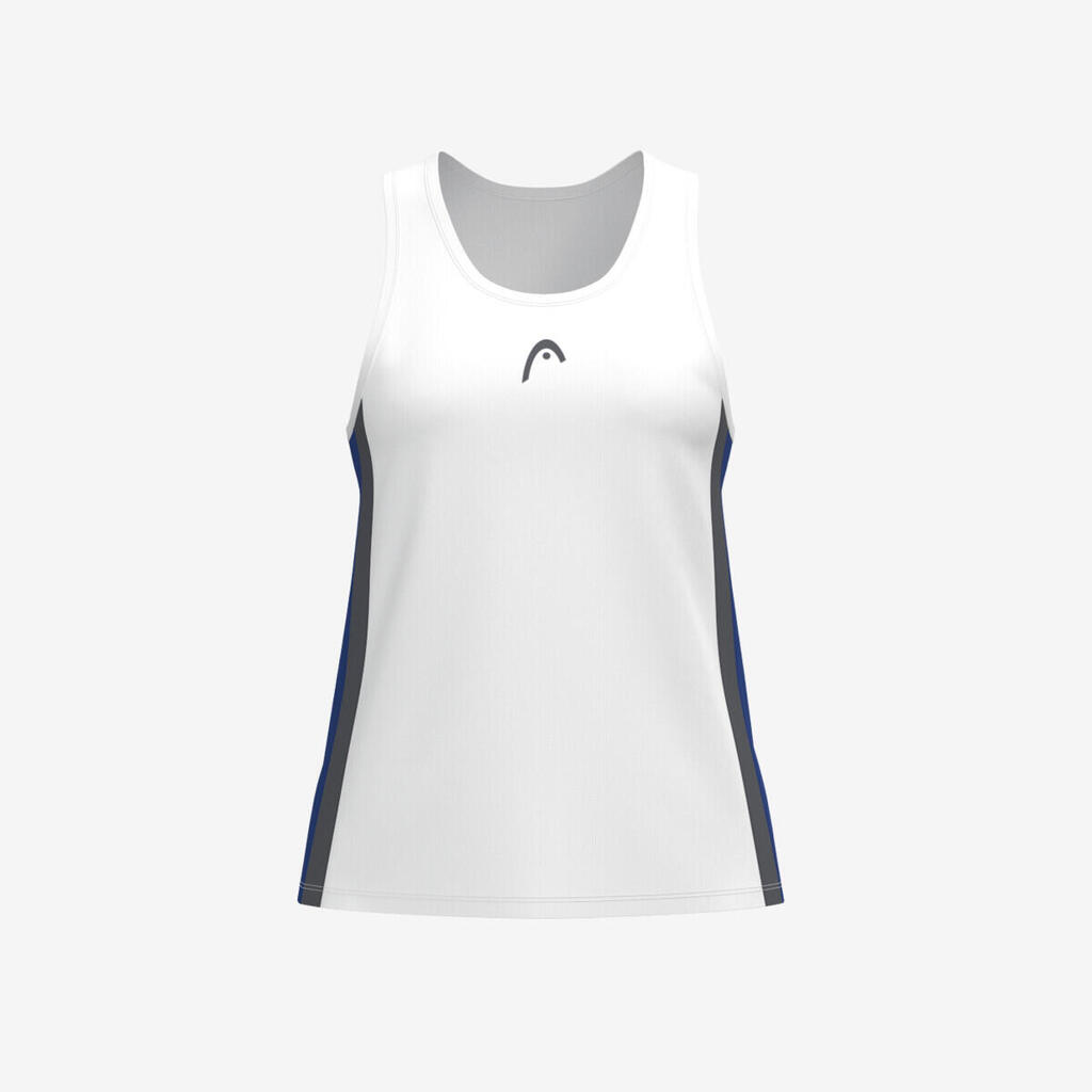 Club 25 Tech T-Shirt Girls Royal Blue/White