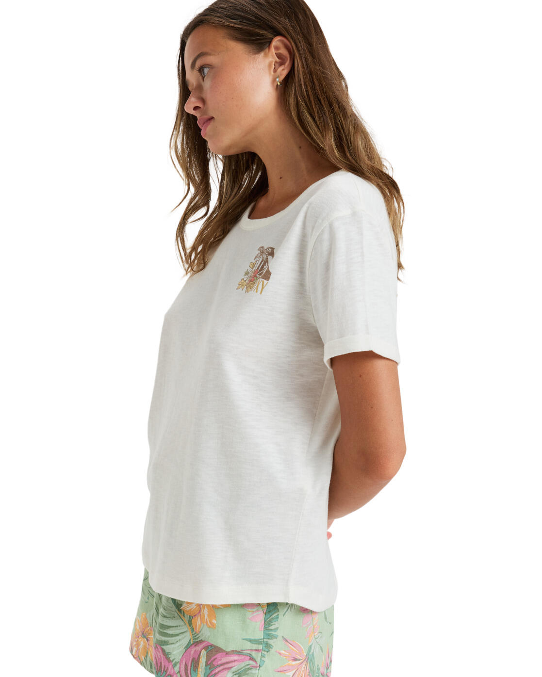 Maglia a maniche corte Roxy modello ERJZT05897-WBS0 per donne 3/5