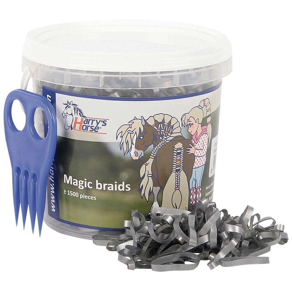 HARRYS HORSE Elastic bandage for horses Harry's Horse Magic braids, pot