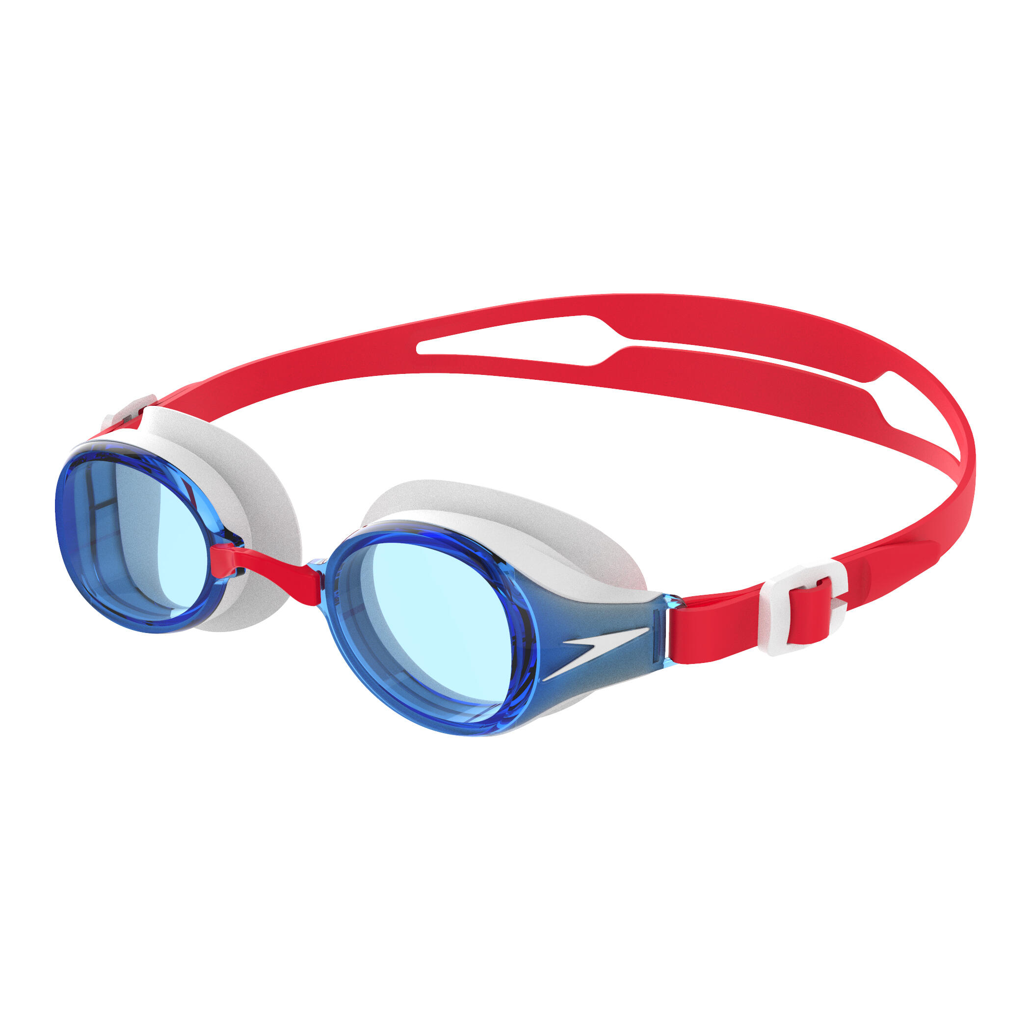 Okulary Przeciwsłoneczne Speedo Hydropure Junior – Czerwone/Białe/Niebieskie