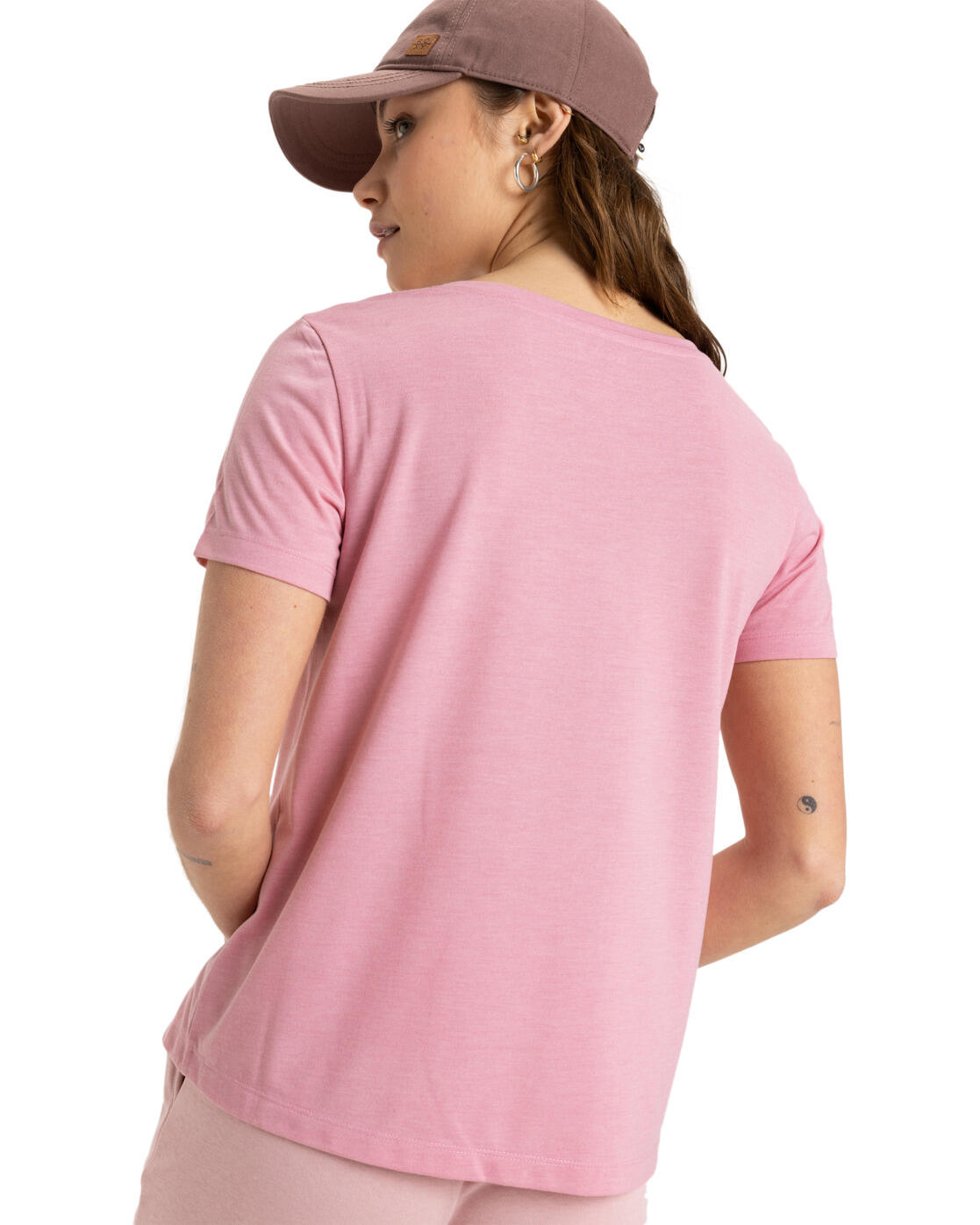 T-shirt à manches courtes SURFCLASSIC Rose Femme 3/5