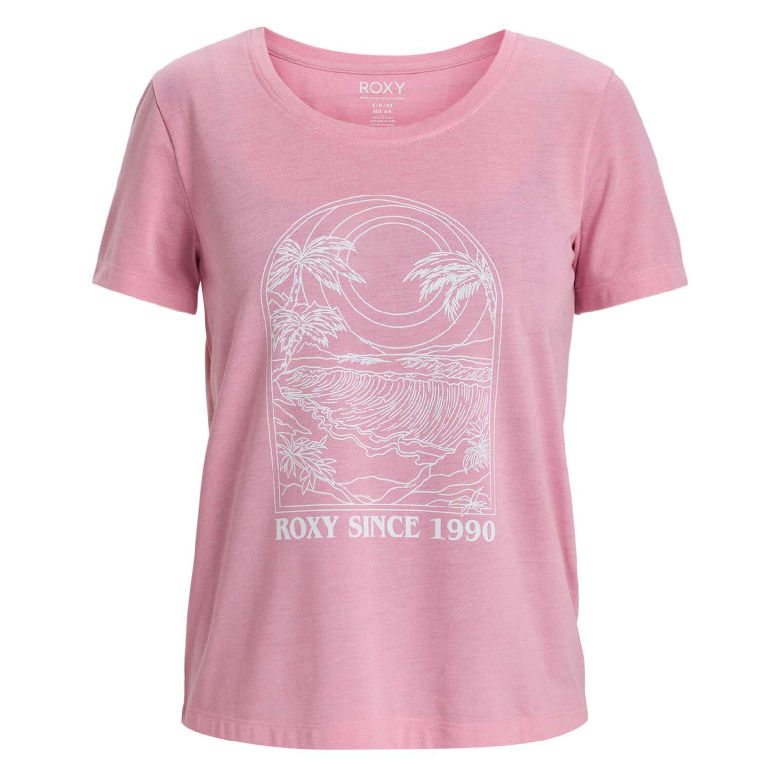 T-shirt à manches courtes SURFCLASSIC Rose Femme 5/5