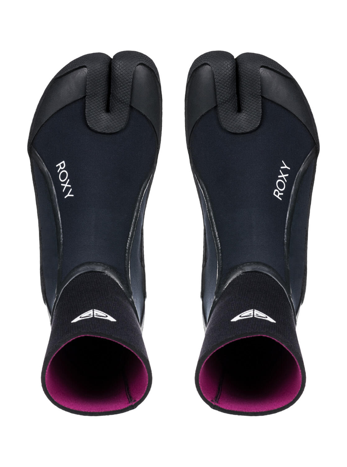 Wetsuit-Booties mit getrennter Zehenpartie 3MM ELITE Schwarz Frauen 3/3