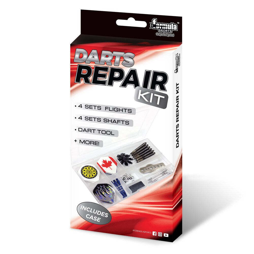 Formula Sports Deluxe Darts Repair Kit Steel Tip