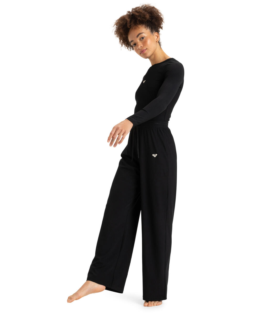 Pantalon de sport RISE & VIBE Noir Femme 4/6