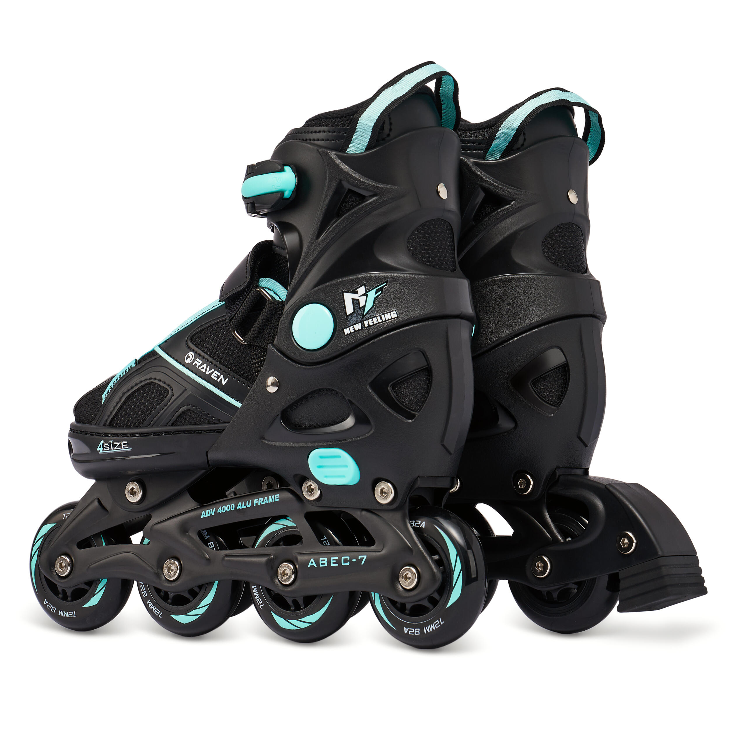 Patins de rodas ajustáveis Raven Pulse 2 em 1 3/7