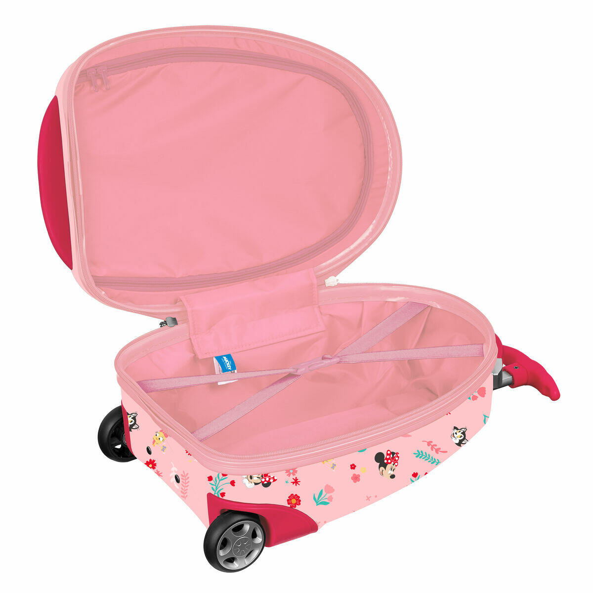 No Brand - Valise Cabine Safta Rose - Chariot De Transport - Rose - Taille Unique - Decathlon