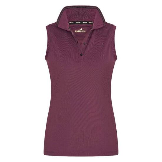 Ärmelloses Reitpolo für Damen Euro-Star Carmella