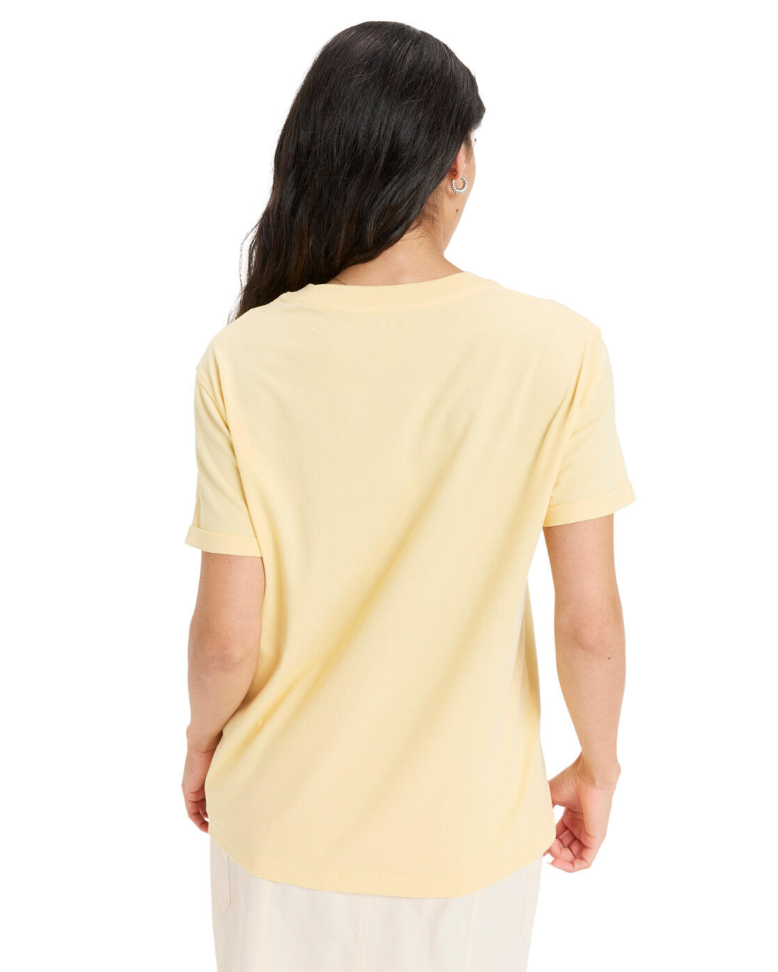 T-shirt OCEANREGULAR CORPO Arancione Donna 3/4