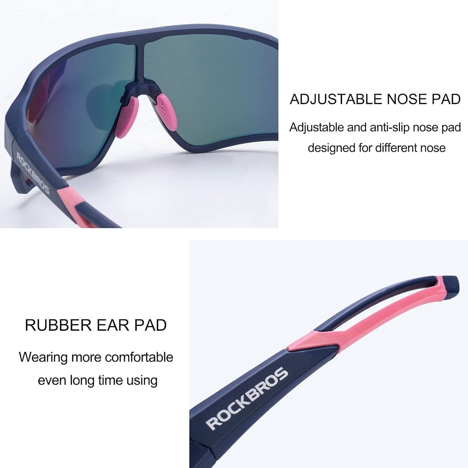 ROCKBROS Gepolariseerde Fietsbril UV400 Sport Wielrennen Vissen Unisex 4/7