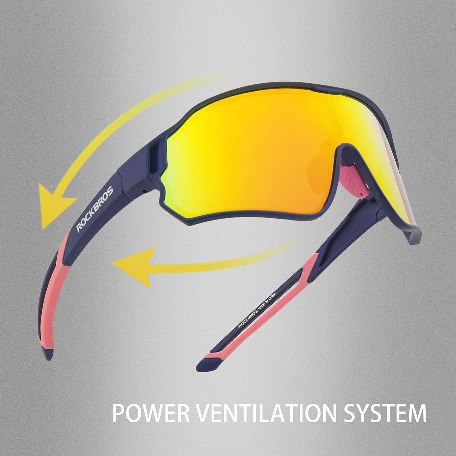 ROCKBROS Gepolariseerde Fietsbril UV400 Sport Wielrennen Vissen Unisex 6/7