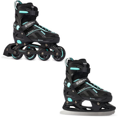Patines Ajustables 2en1 Pulse Blanco/Rosa