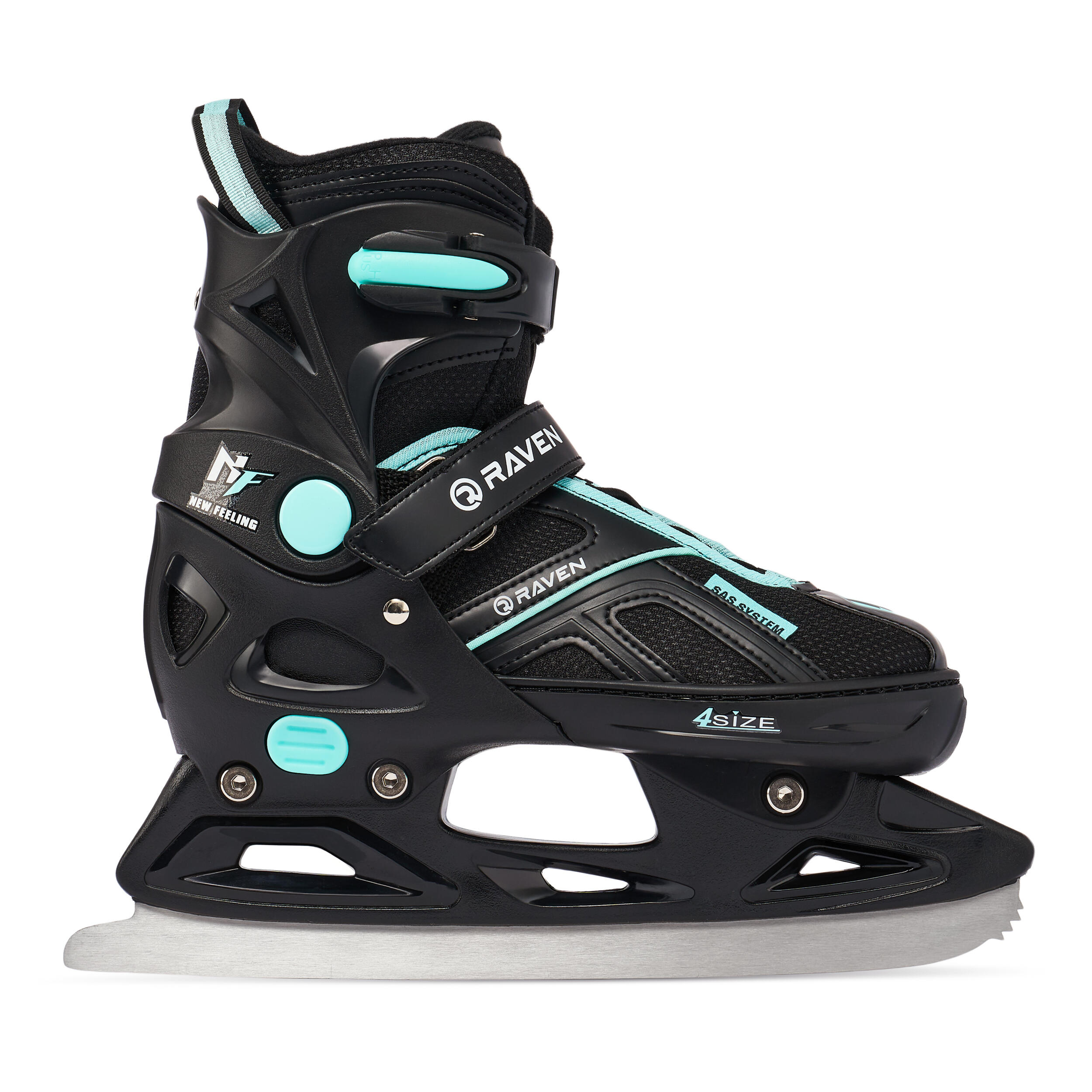 Patins de rodas ajustáveis Raven Pulse 2 em 1 4/7