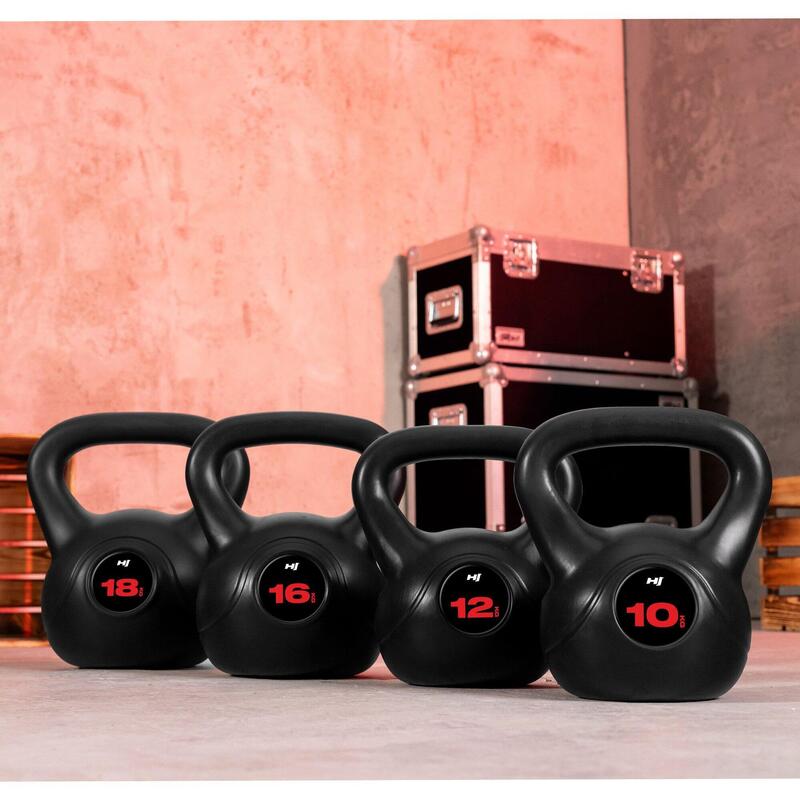 Vinylová činka Kettlebell 18kg