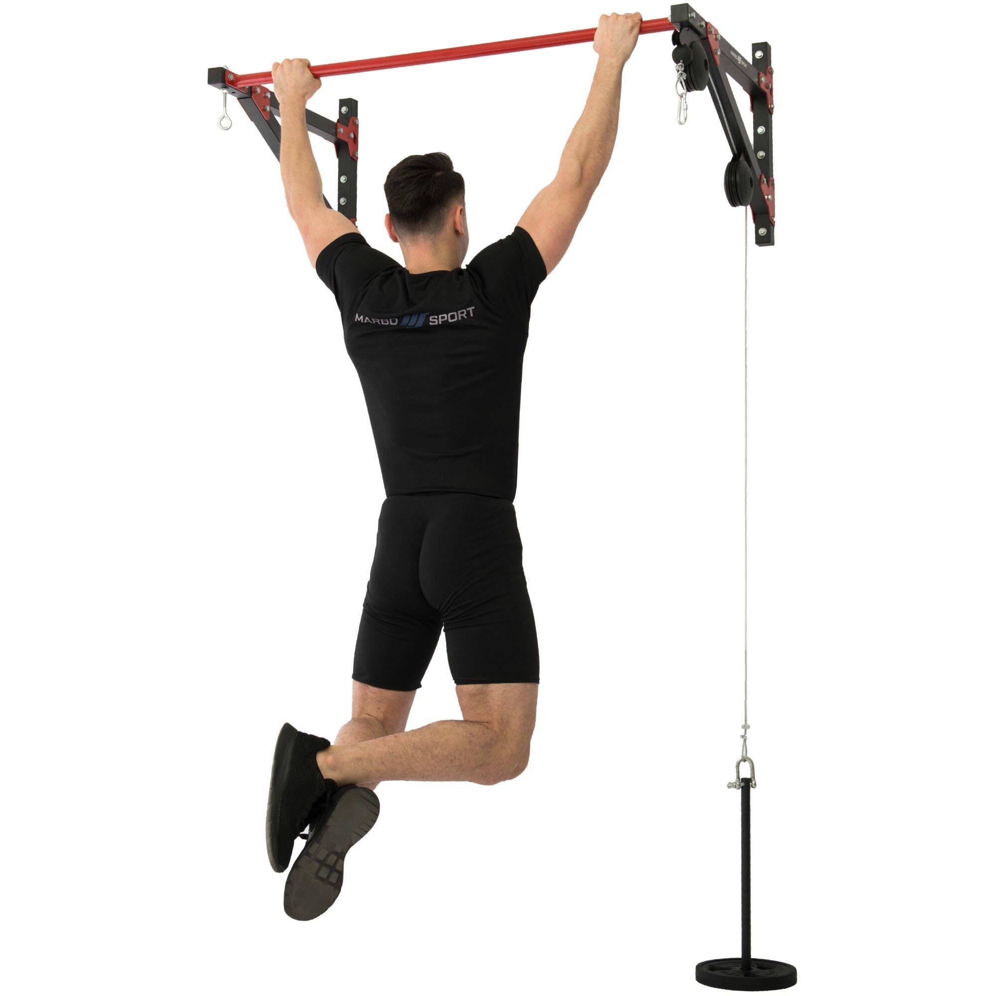 Barre murale multifonctions avec barre de traction 4/7