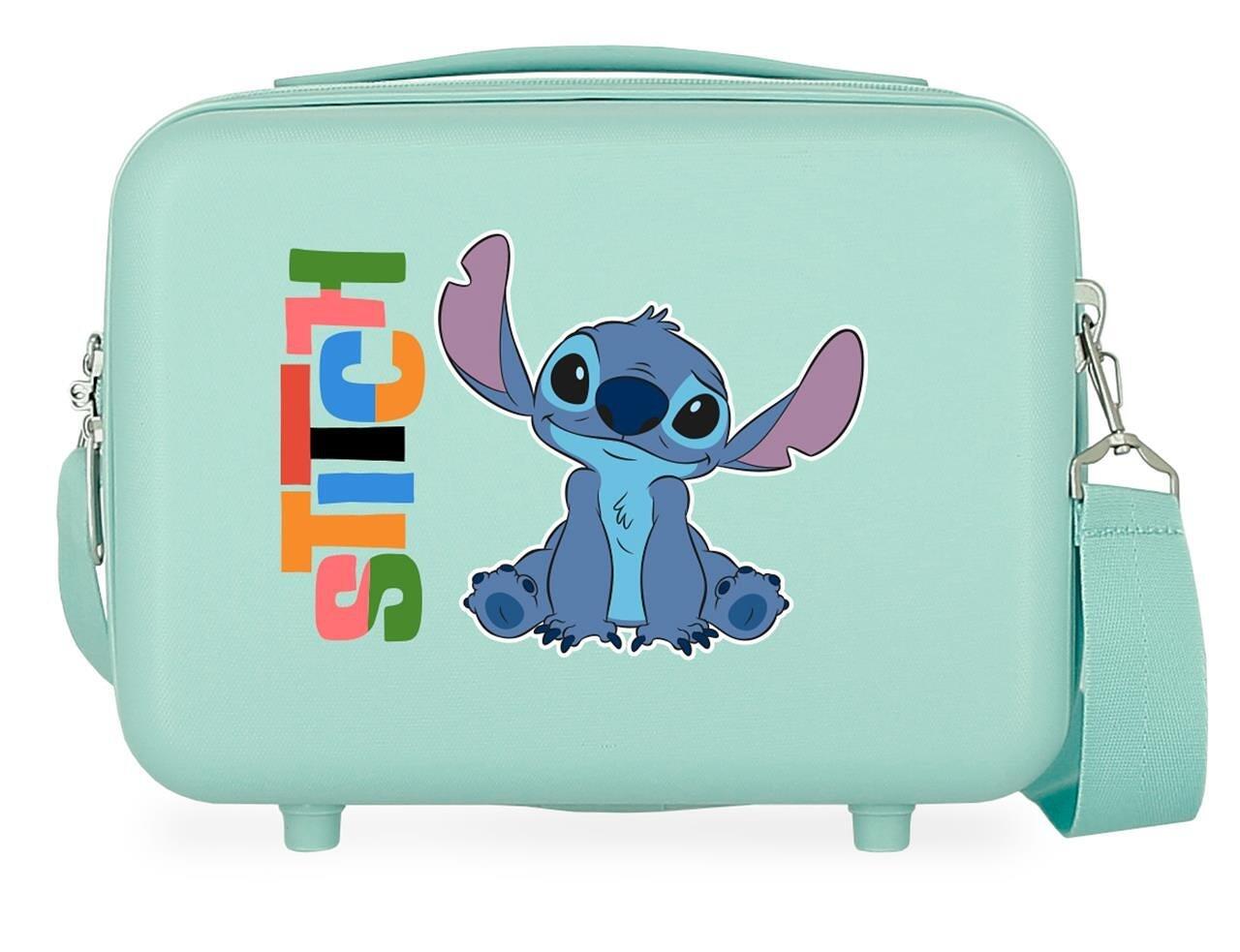 DISNEY Neceser ABS niña Disney Aloha Stitch 9,14L turquesa