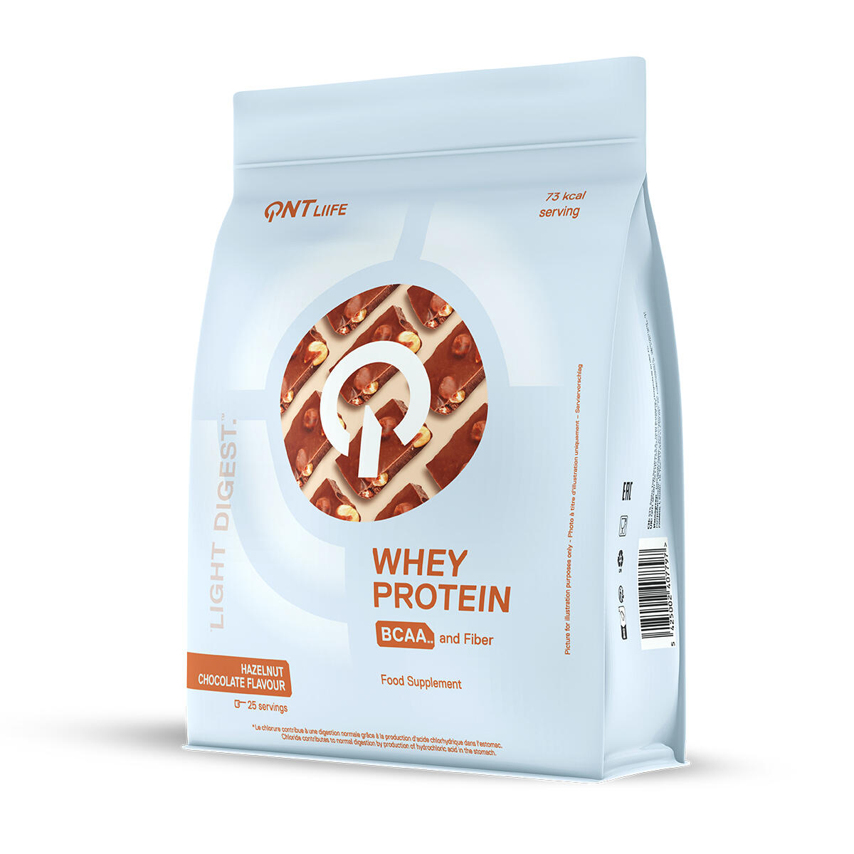 LIGHT DIGEST WHEY PROTEIN - Hazelnut Chocolate - 500 g 2/4