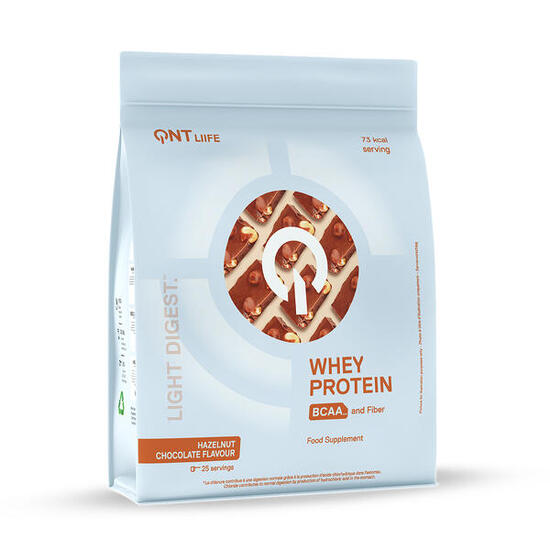 LIGHT DIGEST WHEY PROTEIN - Chocolate con avellanas - 500 g
