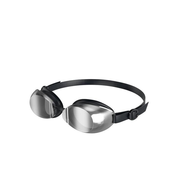 Ochelari inot adulti Speedo Jet 2.0 Mirror negru/argintiu–anti-fog, protectie UV
