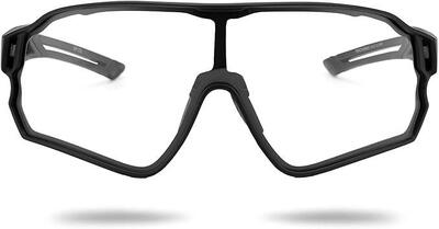 Rockbros fotochromatische fietsbril uv400 unisex sportbril zwart