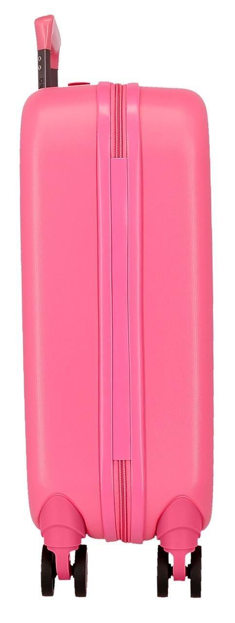 Maleta de cabina ABS rígida niña Disney Stitch Playful 44L fucsia 3/5