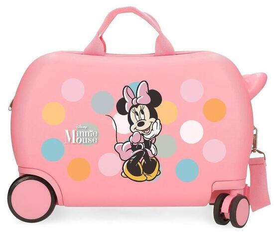 Valise pour enfant fille Disney Minnie Coquette 24,6L rose