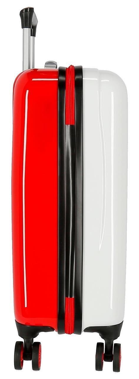 Maleta Infantil Disney Clasicos Abs con capacidad de 38L blanco 3/5