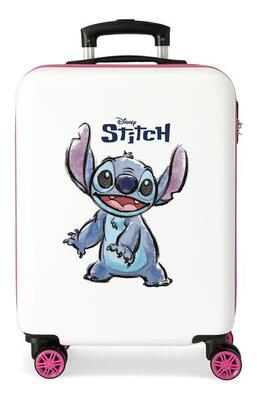 Valigia rigida ABS bambina Disney Adorable Stitch 34Lmulticolore