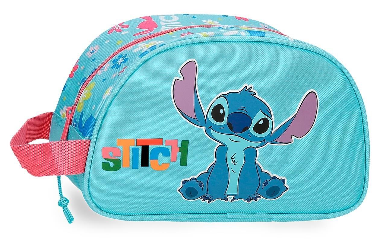 DISNEY Neceser niña Disney Aloha Stitch 14cm turquesa