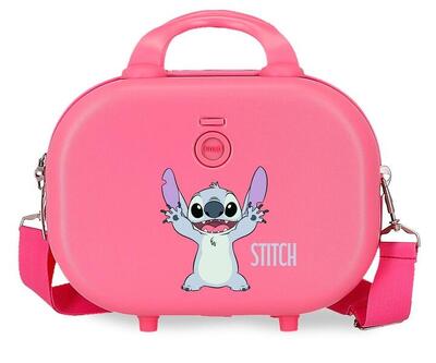 Neceser ABS niña Disney Stitch Playful 9,14L coral